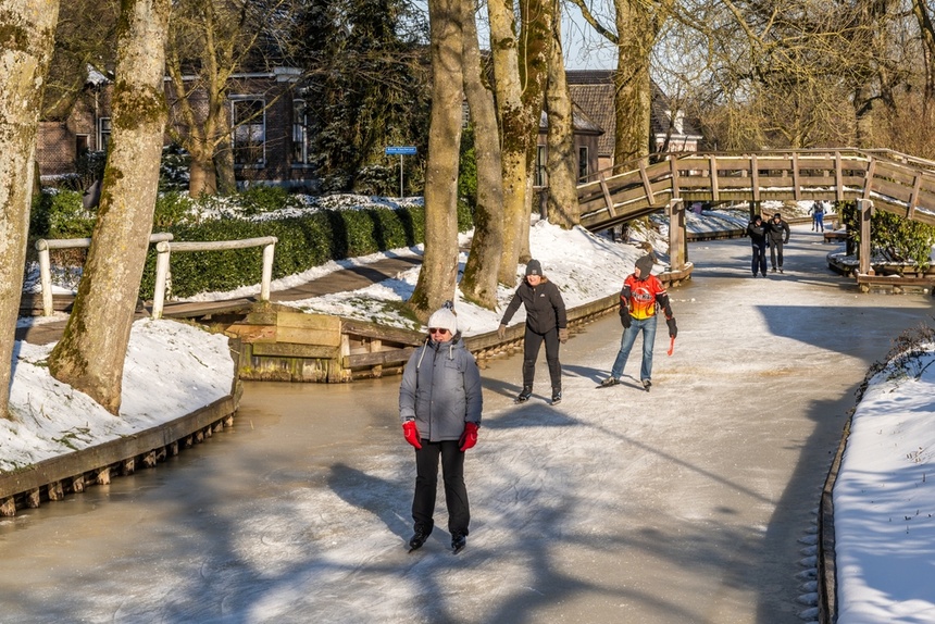 Giethoorn zimą