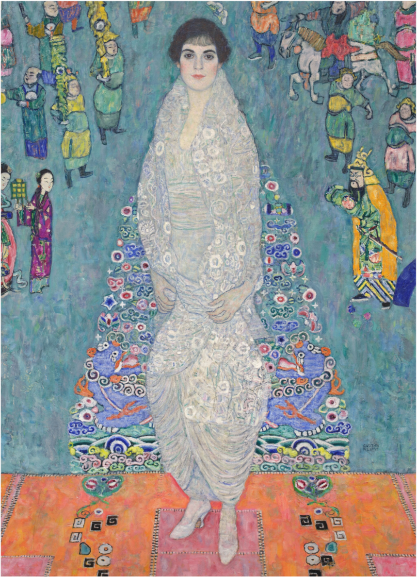 Gustav Klimt, "Portret Elisabeth Lederer", olej na płótnie, 1914-1916