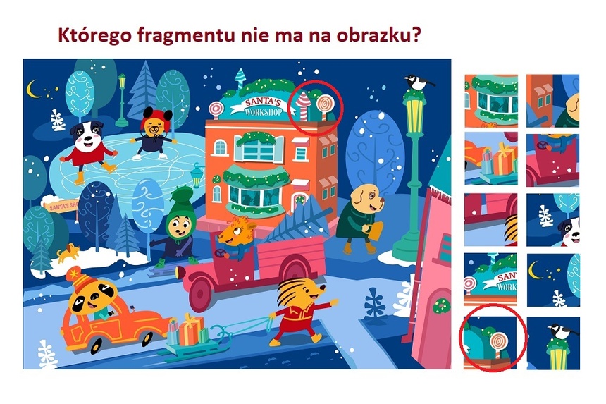 Którego fragmentu nie ma na obrazku? Rozwiązanie