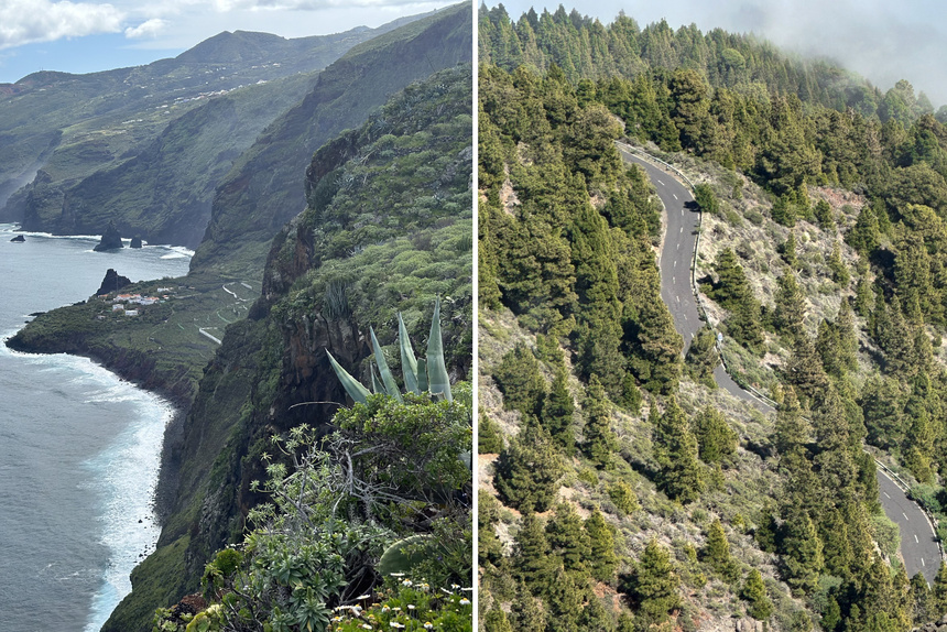 La Palma nazywana jest często "zieloną wyspą" Wysp Kanaryjskich