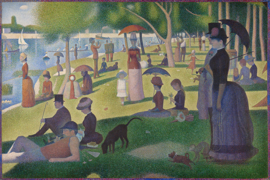 "Niedzielne popołudnie na wyspie Grande Jatte"